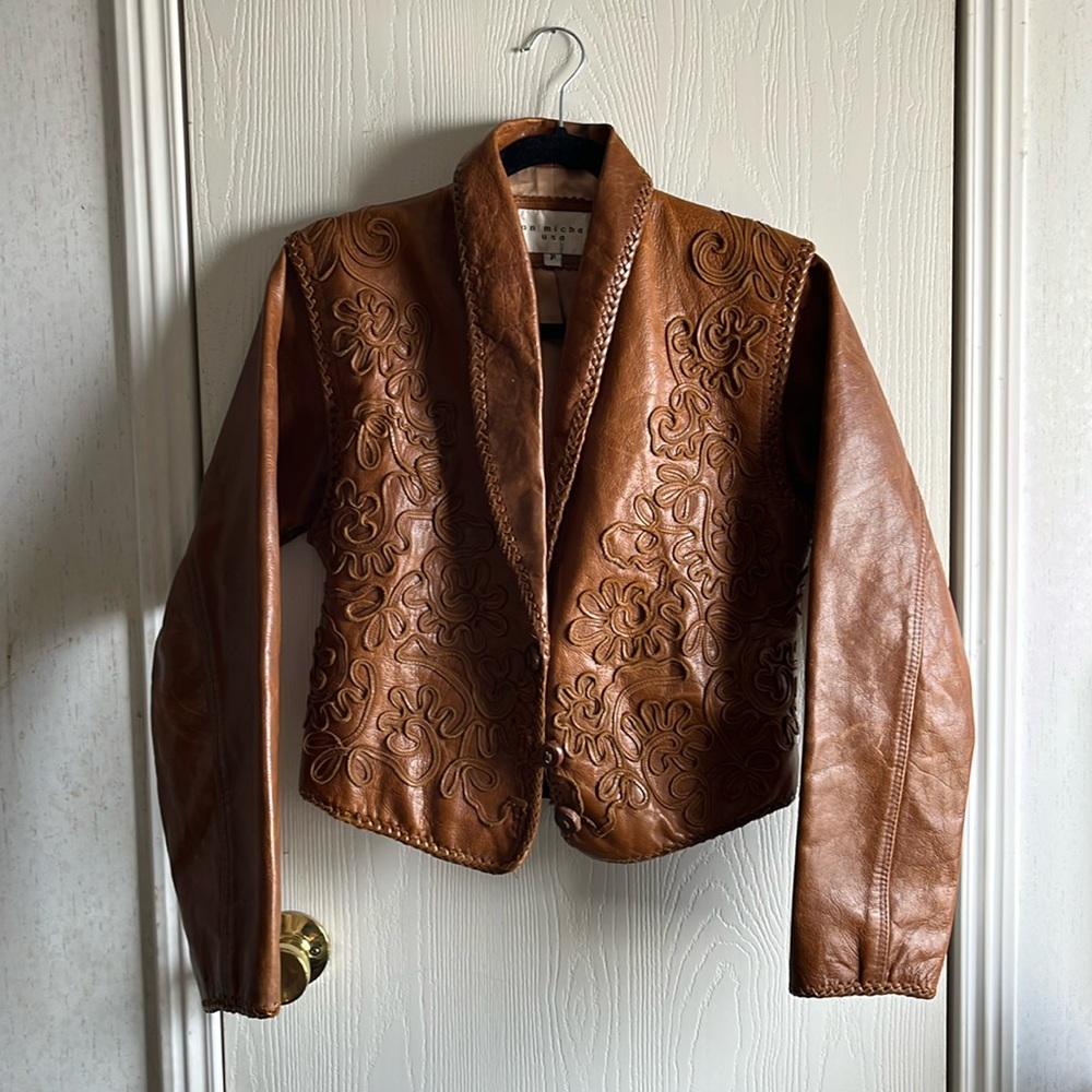 Alan Michael leather jacket